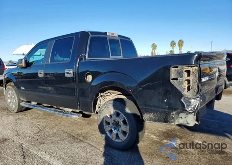 2011 Ford F150 Supercrew из США, поврежденный, VIN 1FTFW1CT7BFC39128